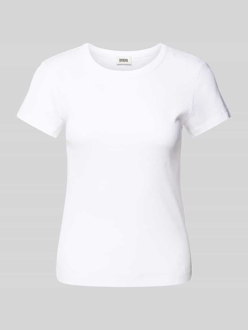 drykorn Slim fit T-shirt met ronde hals model 'KOALE'