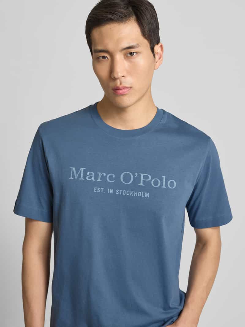 Marc O'Polo Regular fit T-shirt van puur katoen