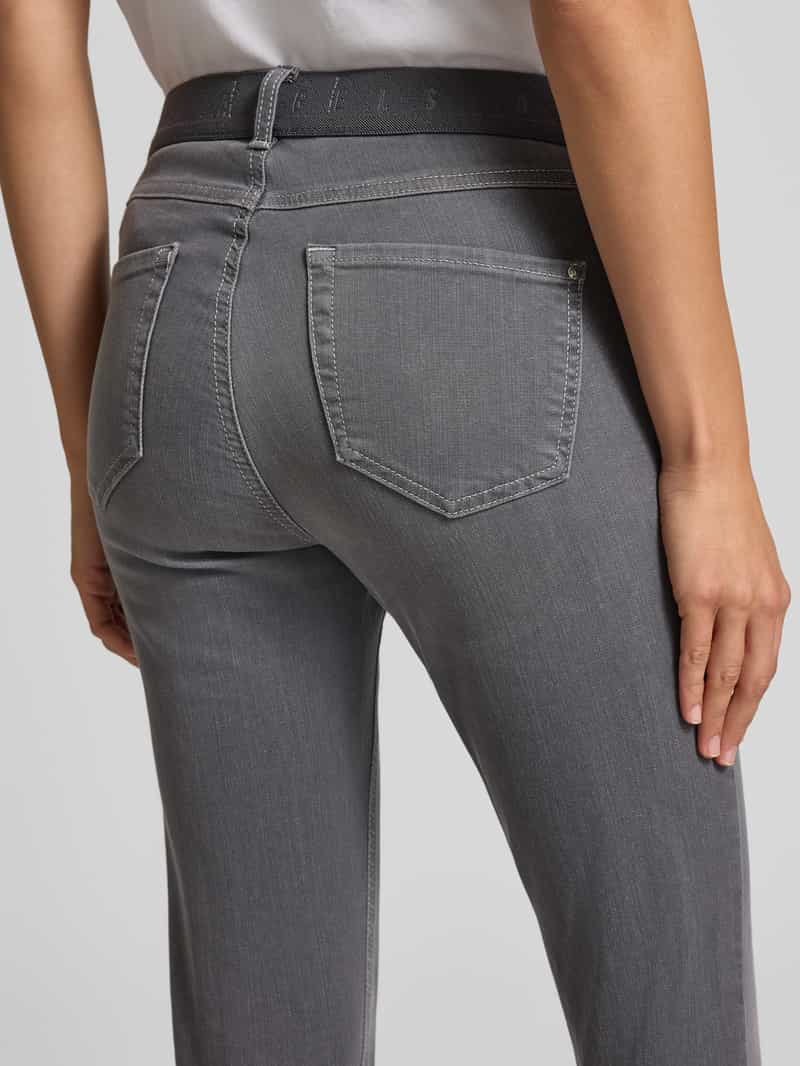 Angels Slim fit jeans met logostitching model 'Ornella'