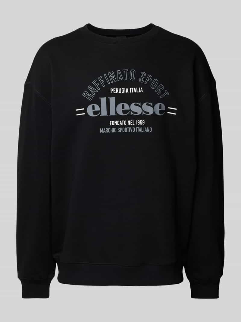Ellesse Sweatshirt met labelprint model 'SADALI'