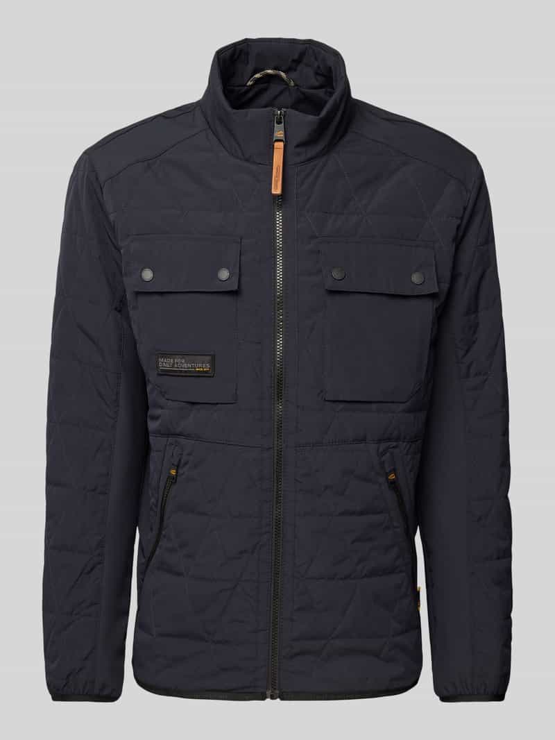 camel active Jack met opstaande kraag en ritszakken