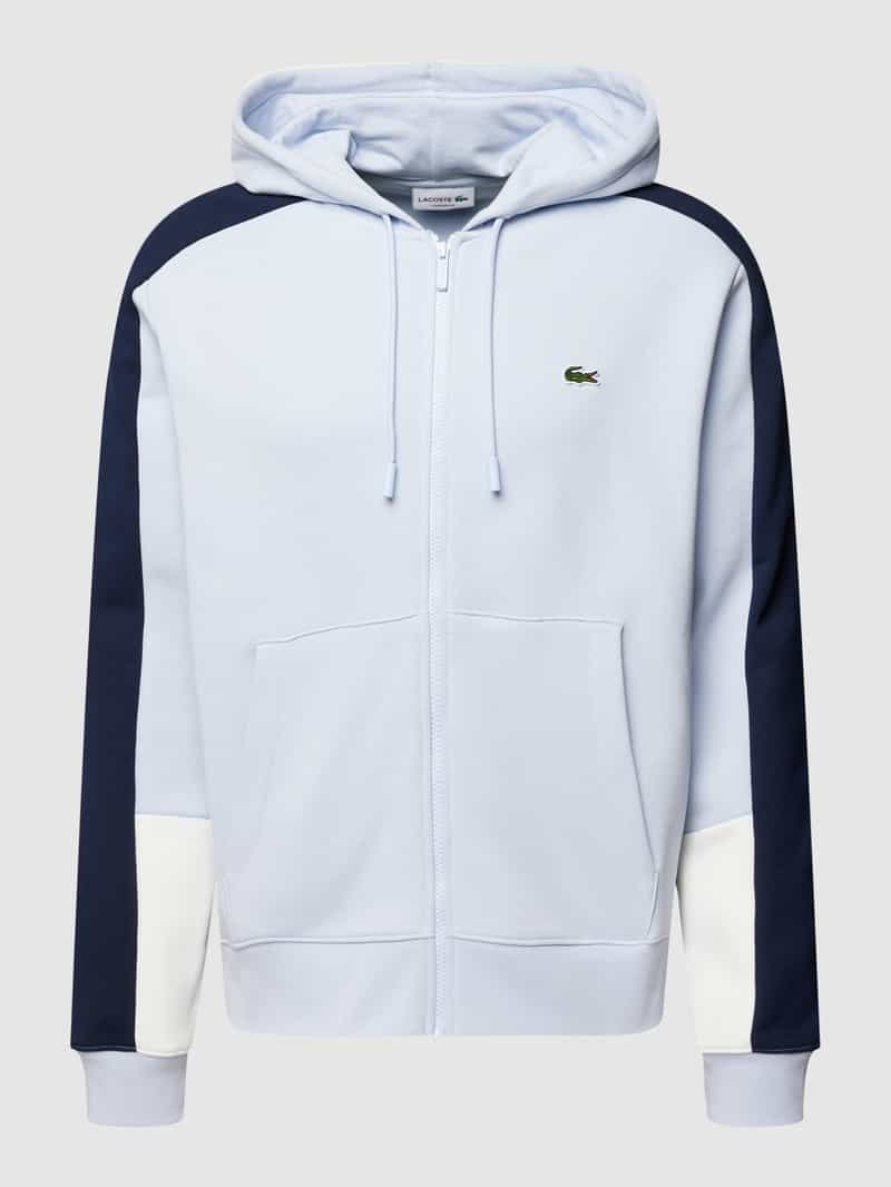 Lacoste Sweatjack met ritssluiting