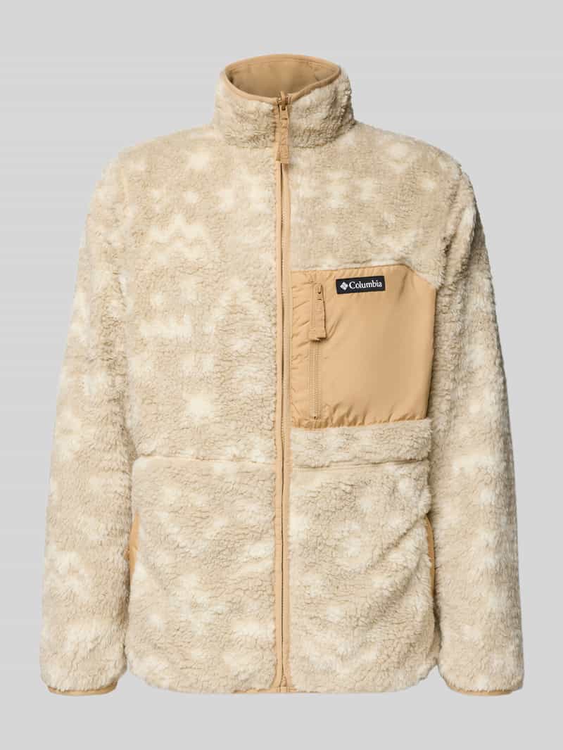 Columbia Fleecejack met opstaande kraag
