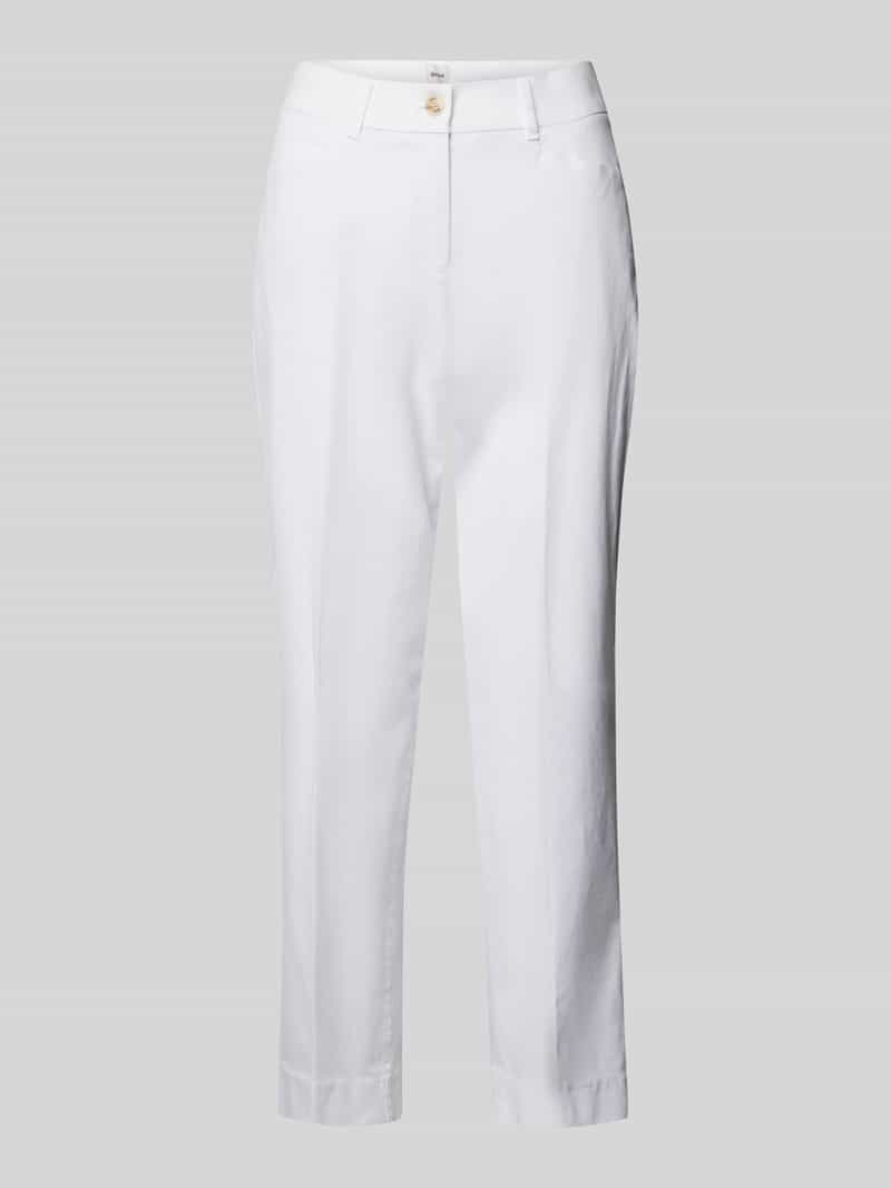 BRAX Regular fit stoffen broek met kort model 'STYLE.MARA'