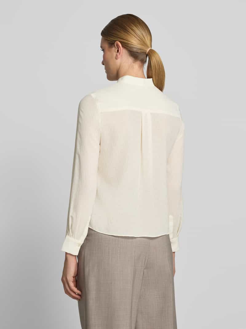 Christian Berg Woman Selection Regular fit strikblouse met ruches