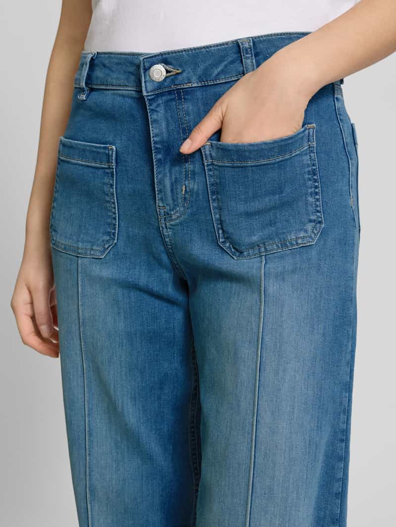 OPUS PANTS Jeans met wijde pijpen en steekzakken model 'Mely'