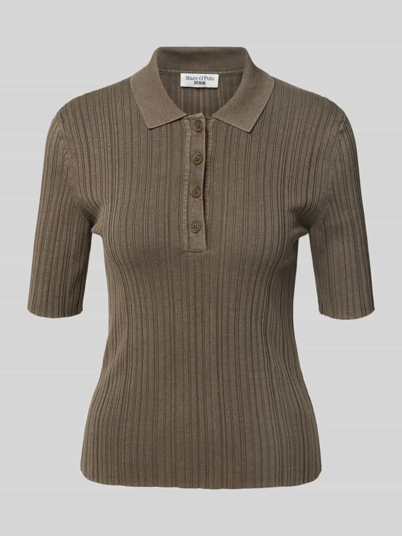 Marc O'Polo DENIM Poloshirt met korte knoopsluiting