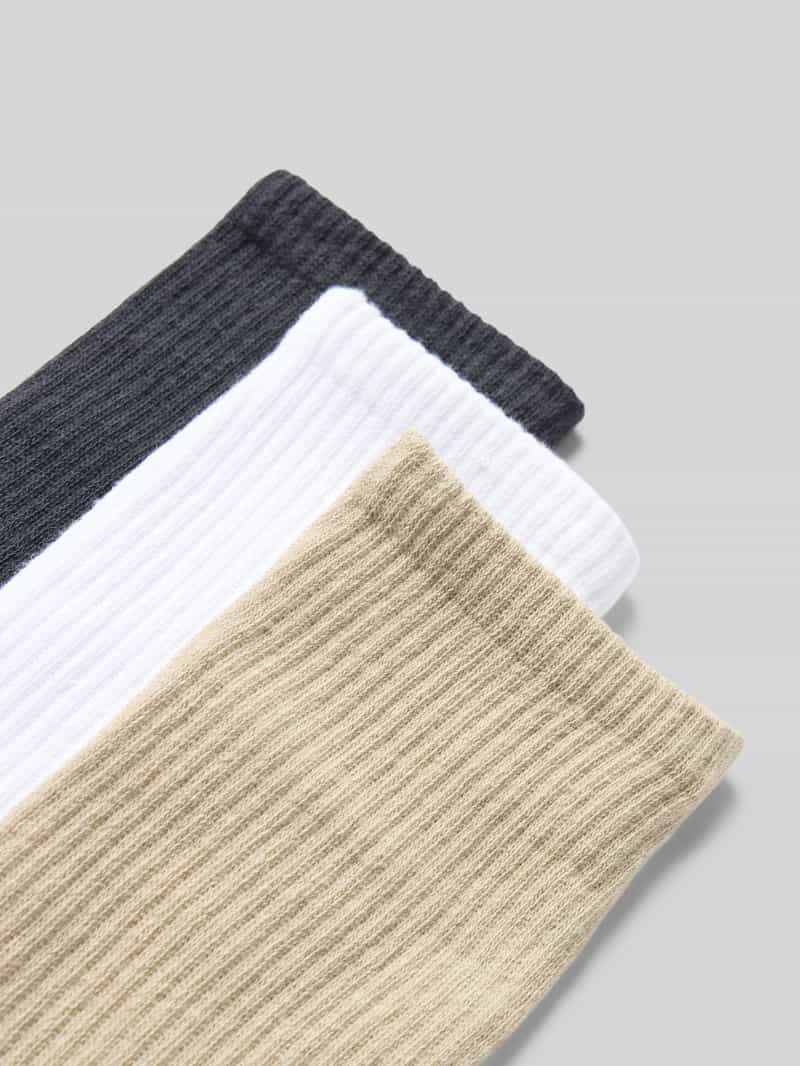 jack & jones Sokken met elastisch ribboordje in een set van 3 paar