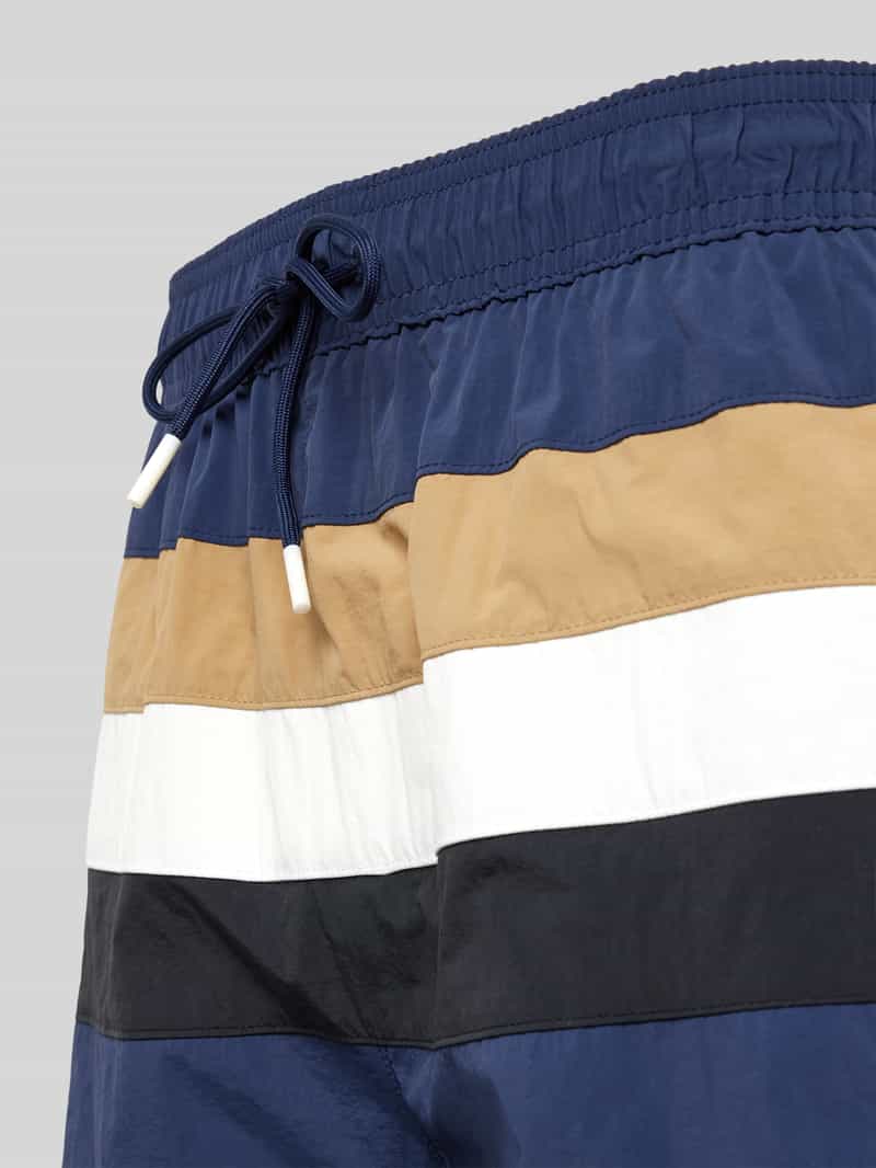 Boss Relaxed fit zwembroek met labelprint model 'Louis'