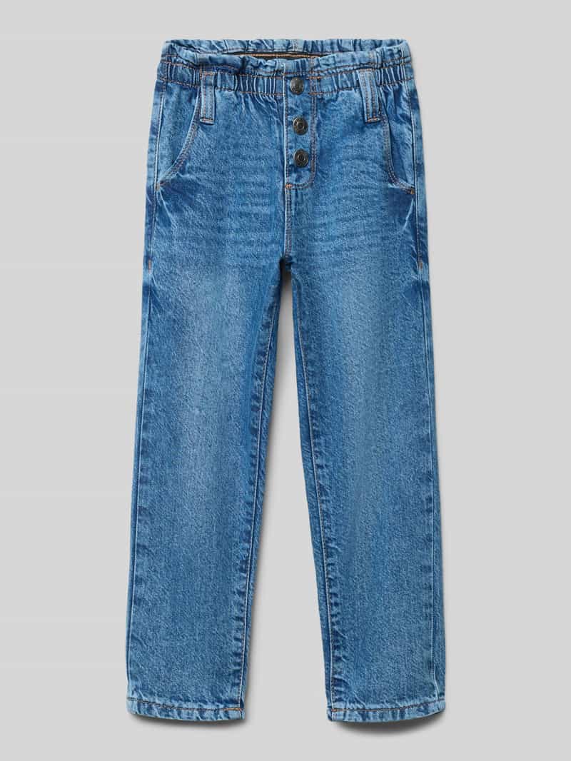 BLUE SEVEN Straight fit jeans met elastische band