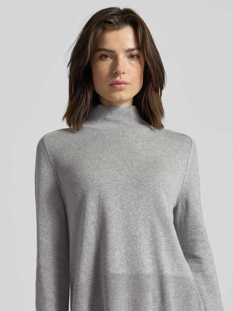 Tom Tailor Regular fit coltrui van een mix van katoen en kasjmier