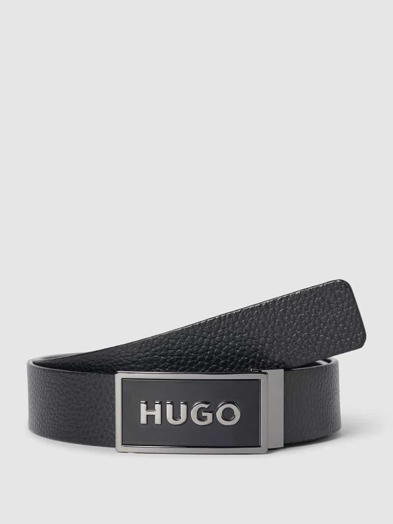 HUGO Riem van runderleer model 'Garin'