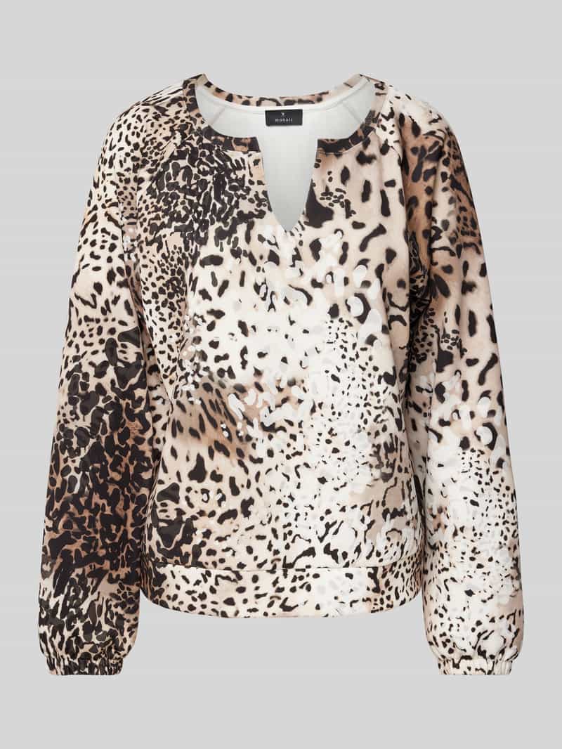 monari Sweatshirt met V-hals