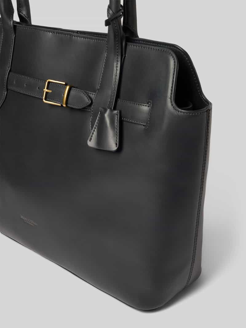 Marc O'Polo Shopper van echt rundleer