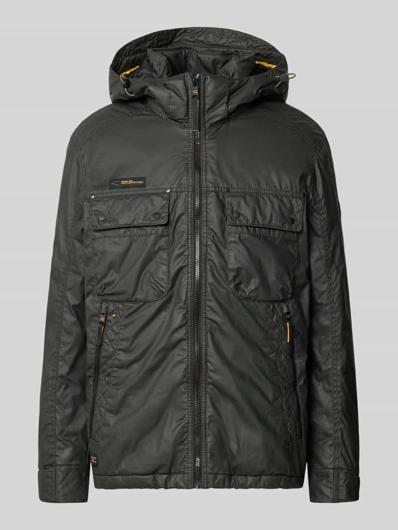 Camel active Regular fit functioneel jack van katoenmix model 'Between Hood Co'