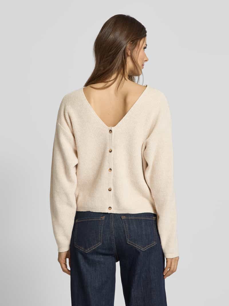 MSCH Copenhagen Cardigan met V-hals model 'Klaka'