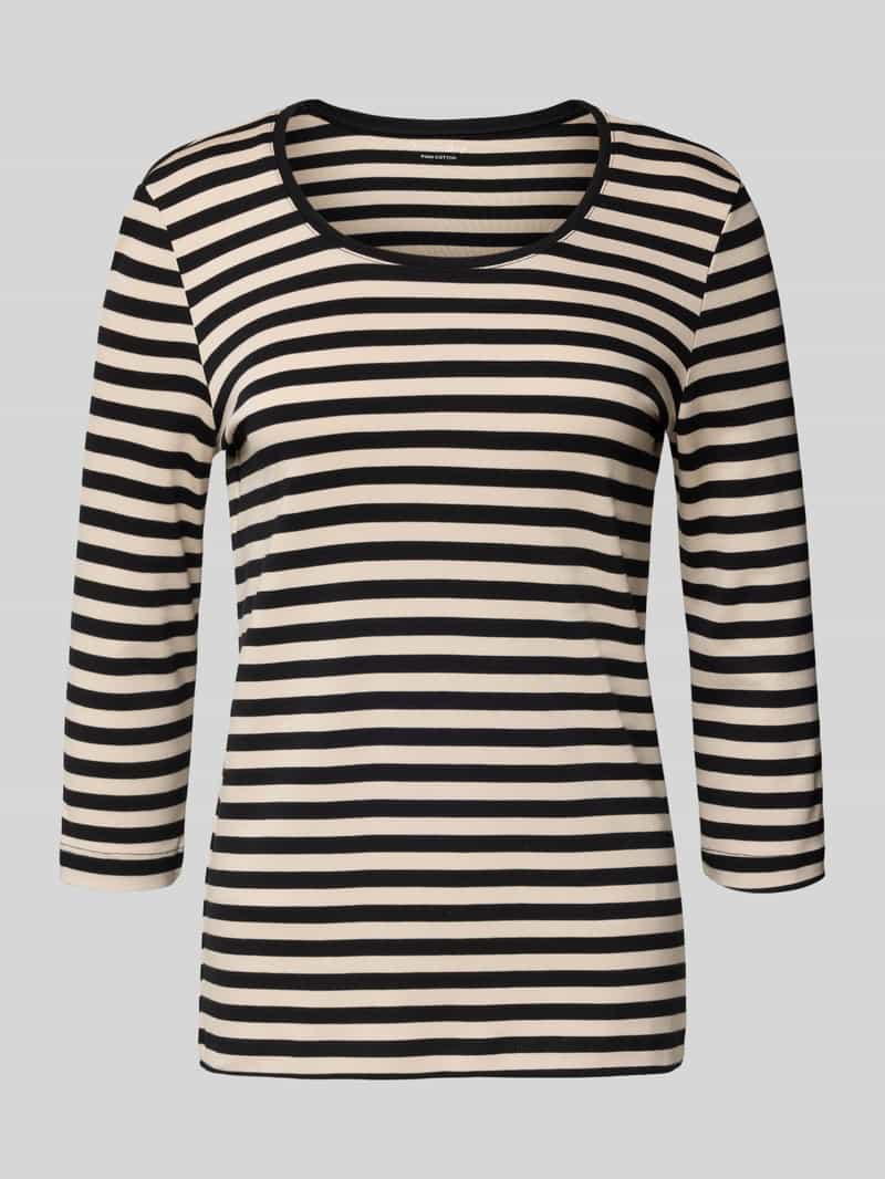 Christian Berg Woman T-shirt met 3 4-mouwen en ronde hals