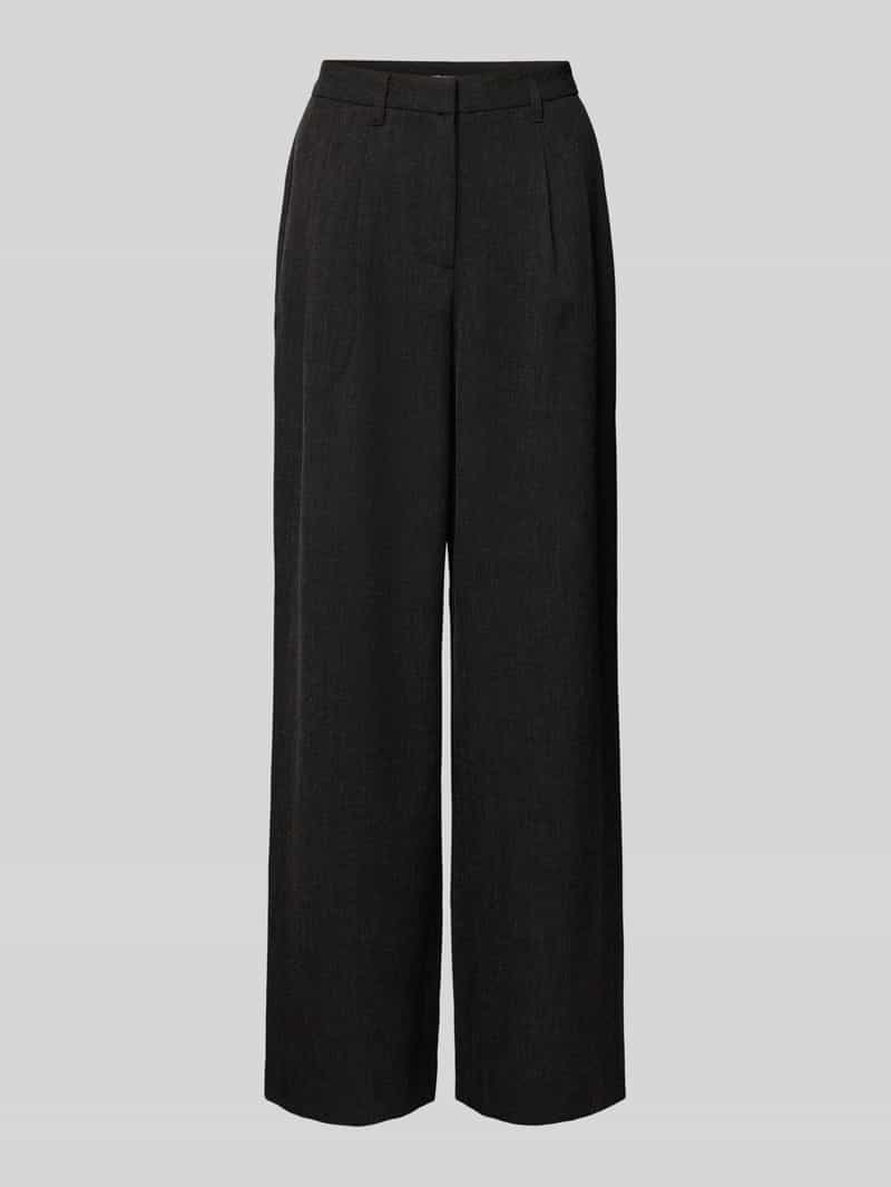 Vero Moda Wide leg broek met riemlussen model 'BESTIE'