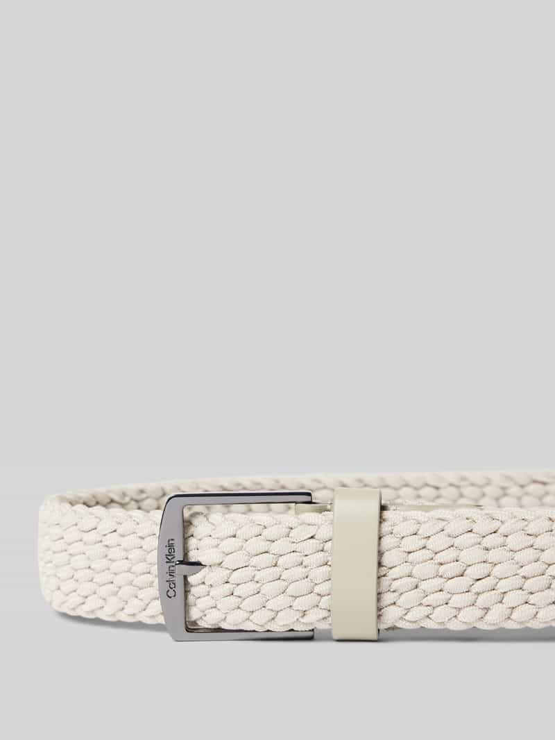 CK Calvin Klein Riem met kabelpatroon model 'CASUAL'