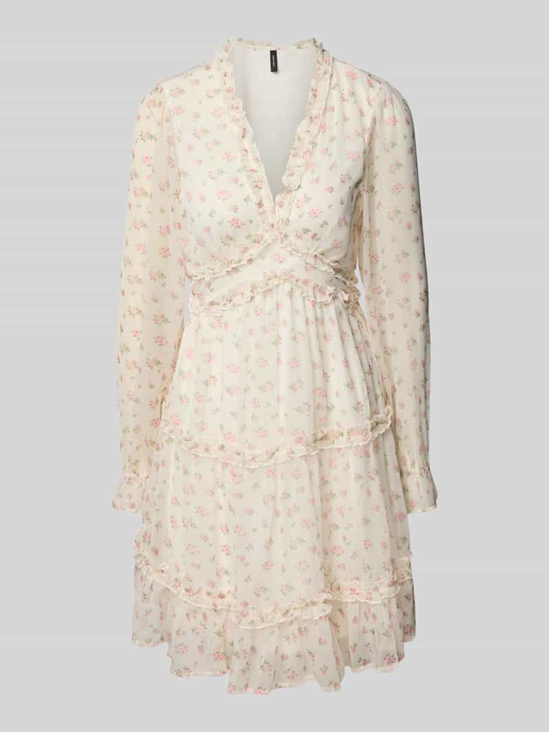 Vero Moda Getailleerde mini-jurk volants model 'SMILLA'