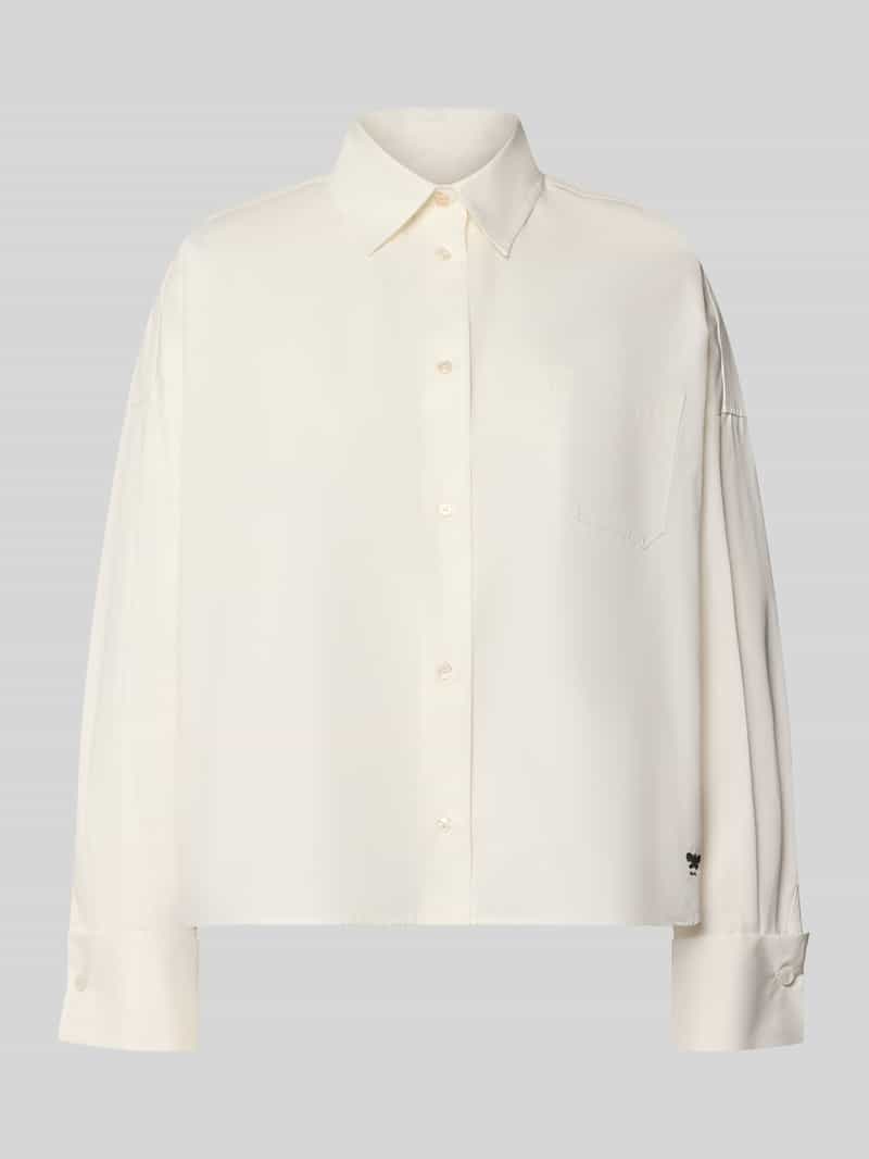 Weekend Max Mara Loose fit blouse met lange mouwen van puur katoen model 'OVATTA'