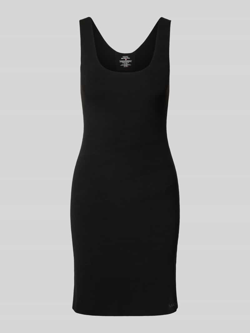 Thermo-mini-jurk met ronde hals