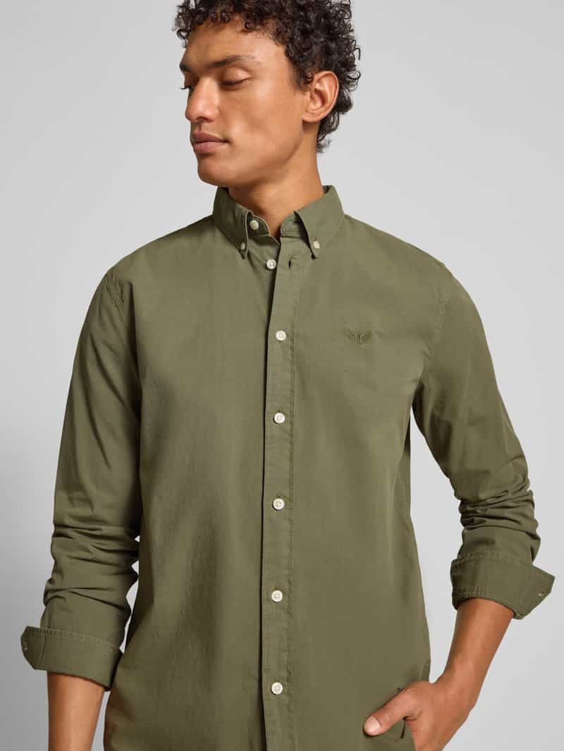 PME Legend Regular fit vrijetijdsoverhemd met button-downkraag
