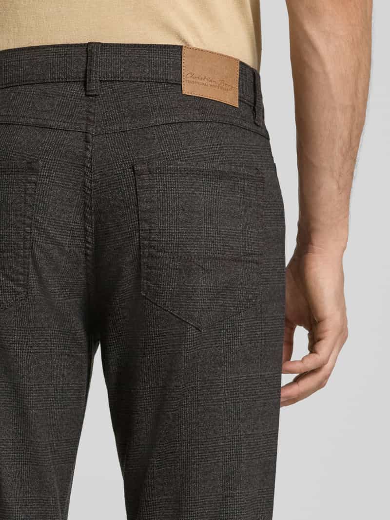 Christian Berg Men Stoffen broek met 5-pocketmodel
