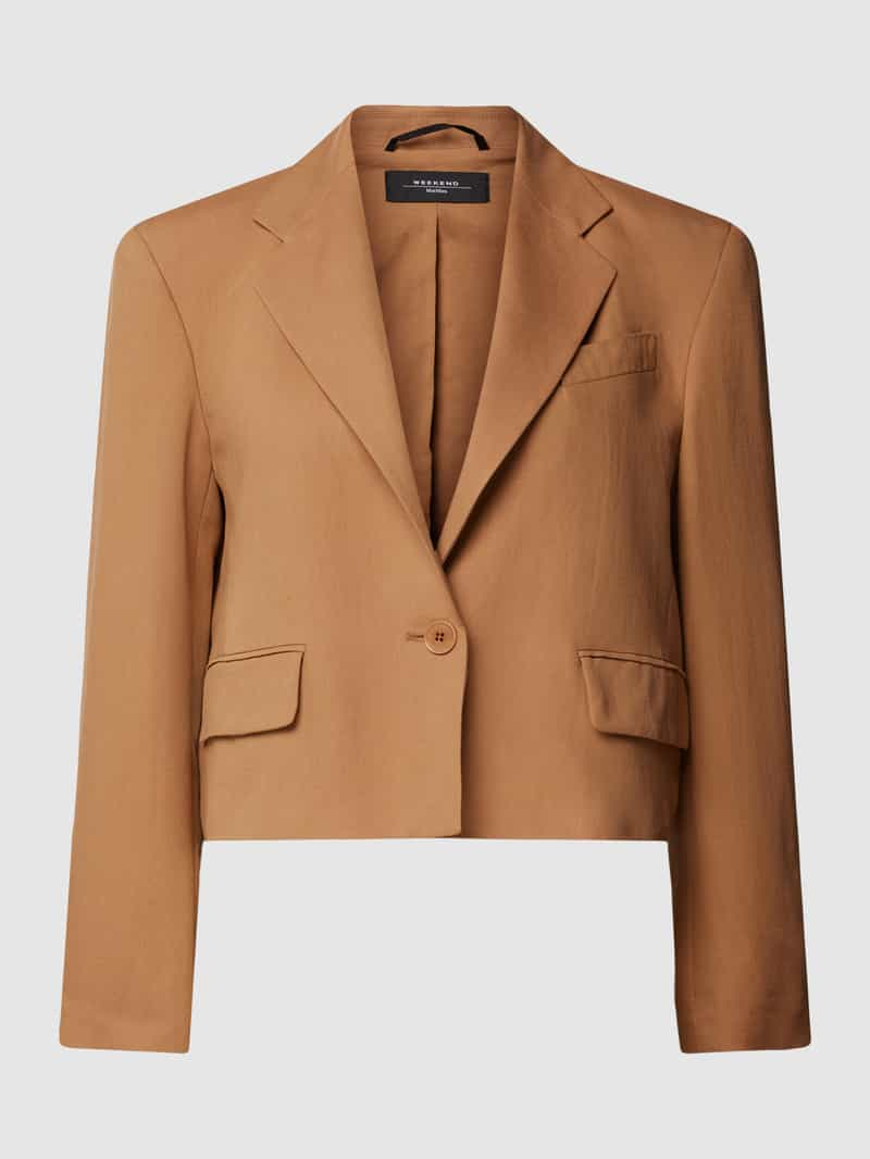 Weekend Max Mara Blazer met paspelzak op de borst model 'CANTICO'