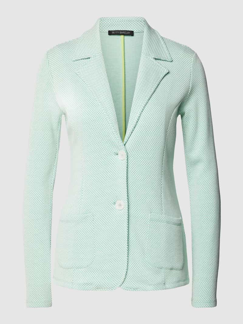 Betty Barclay Blazer met structuurmotief