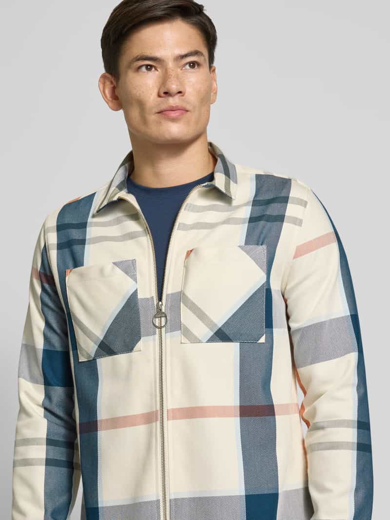 Barbour Regular fit overhemdjack van puur katoen
