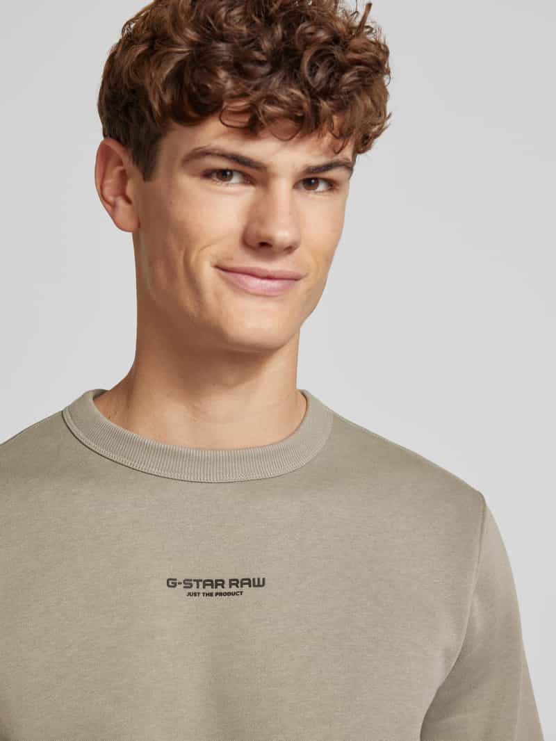 G-Star Raw Sweatshirt met labelprint