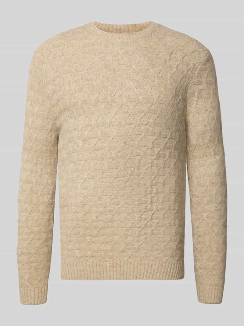 JACK & JONES Premium Regular fit gebreide pullover met wol model 'BLASIMON'