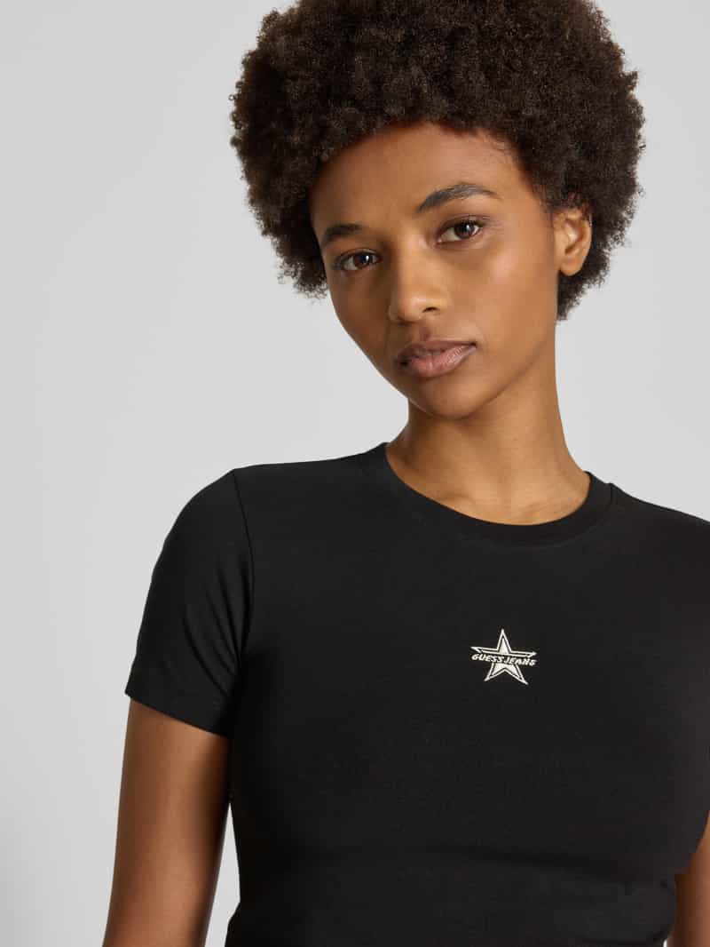 Guess Jeans T-shirt met labelstitching