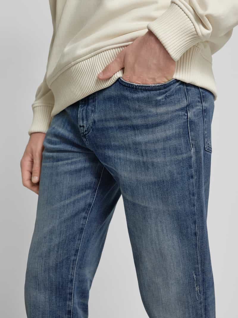 Boss Orange Tapered fit jeans in 5-pocketmodel model 'RE.MAINE.BO'