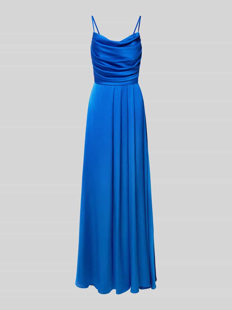 TROYDEN COLLECTION Avondjurk met cascadehals