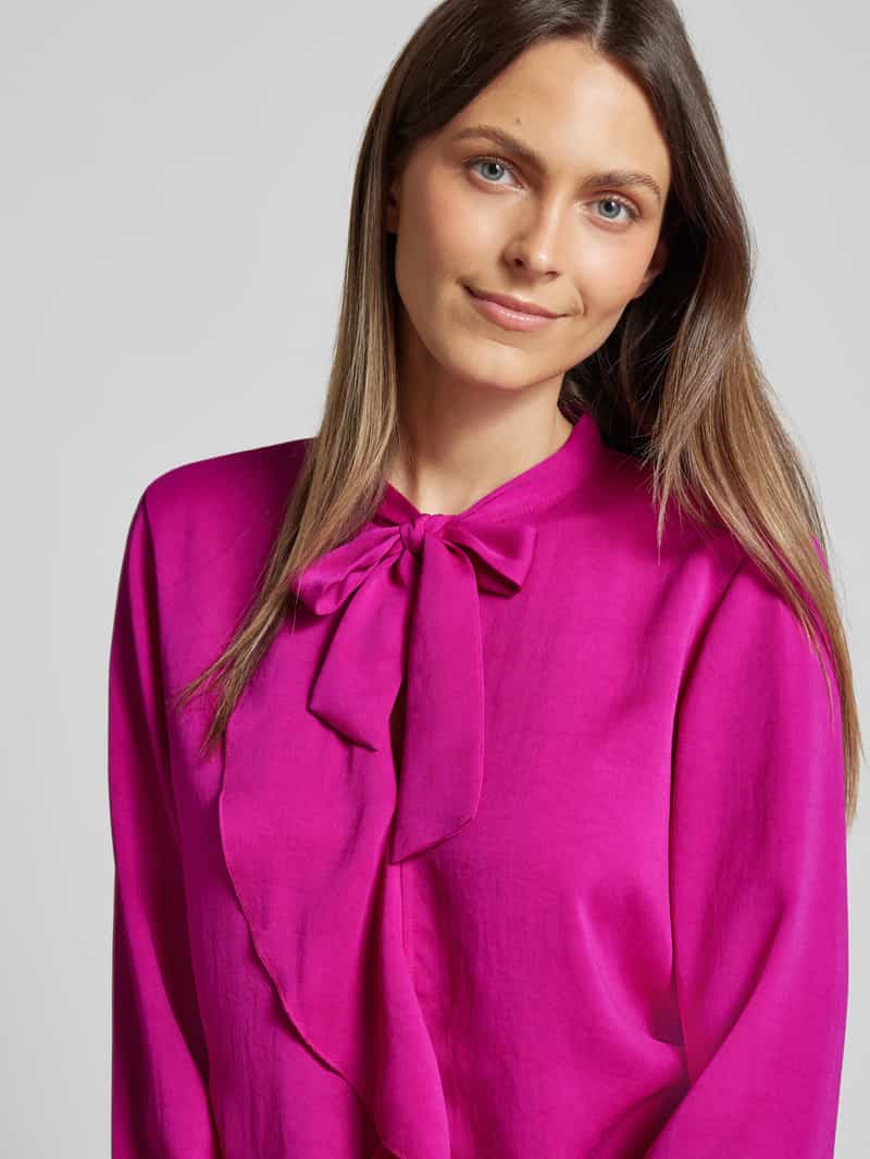 Marc Cain Blouse met strik en volant