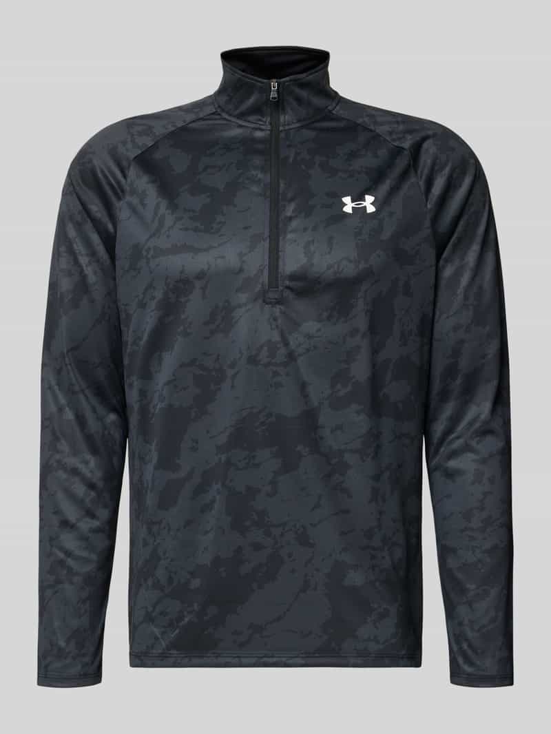 Under Armour Regular fit shirt met lange mouwen en ritssluiting model 'Tech'