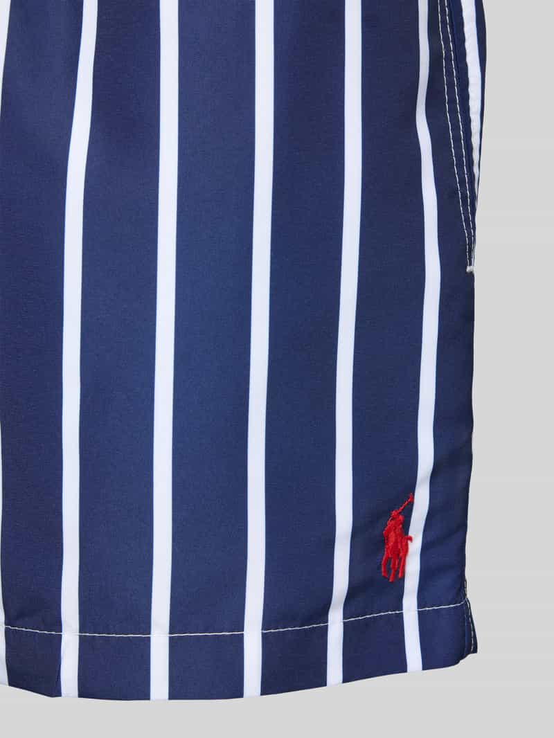 Polo Ralph Lauren Relaxed fit zwembroek met tunnekoord model 'TRAVELER'