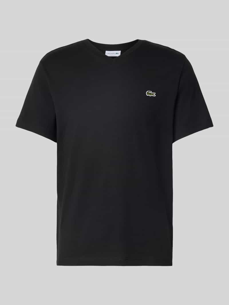 Lacoste Regular fit T-shirt van puur katoen