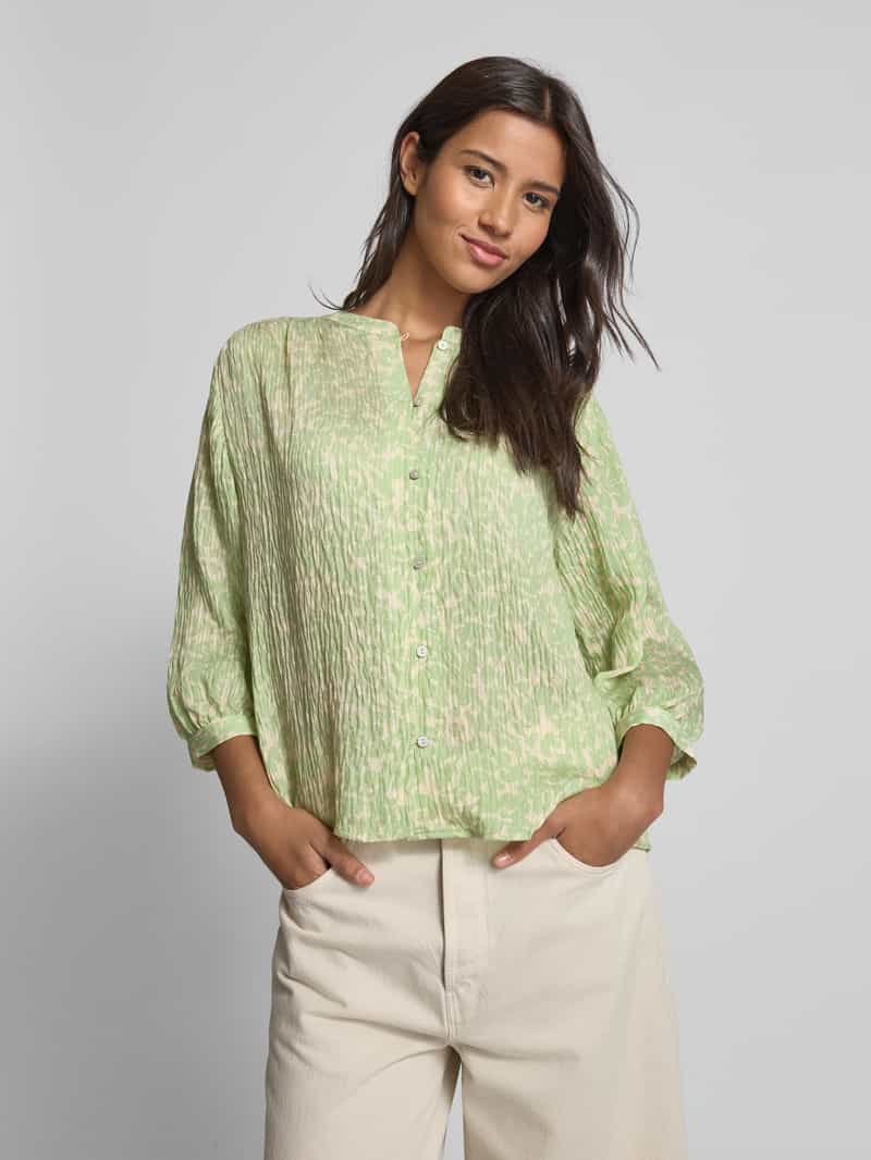 Opus Regular fit blouse in kreuklook model 'Famelia'