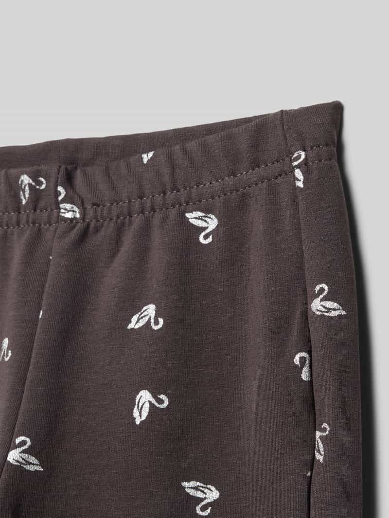 BLUE SEVEN Regular fit legging met all-over motiefprint