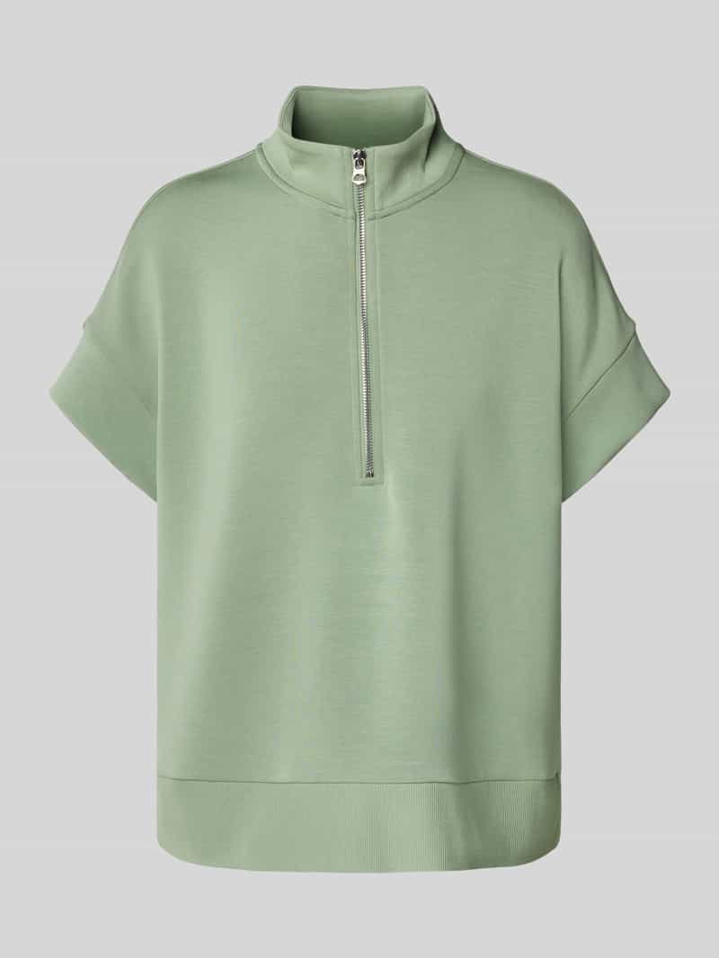 Varley Sweatshirt met opstaande kraag en ritssluiting model 'ritchie'
