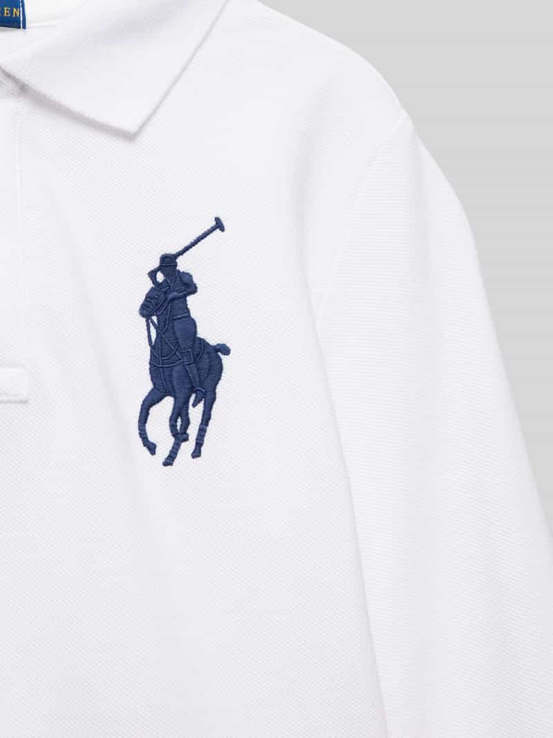 Polo Ralph Lauren Teens Slim fit poloshirt met logostitching