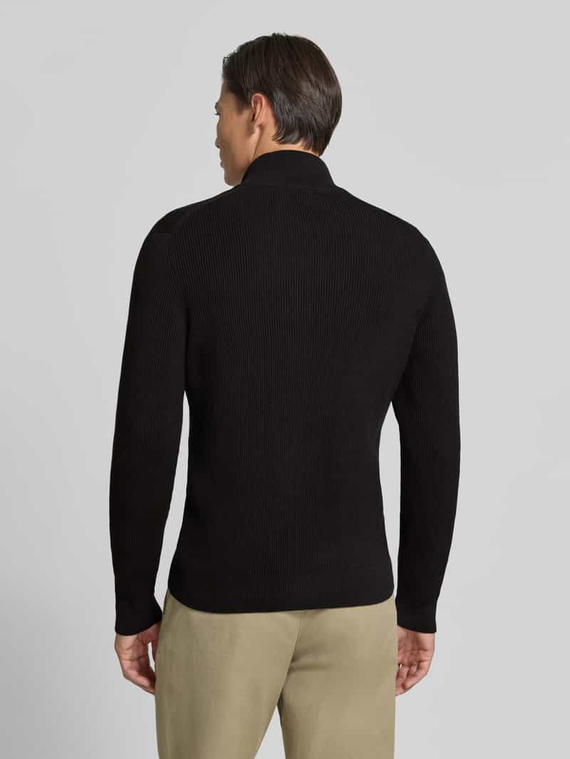 MCNEAL Gebreid jack met opstaande kraag model 'LEVI'