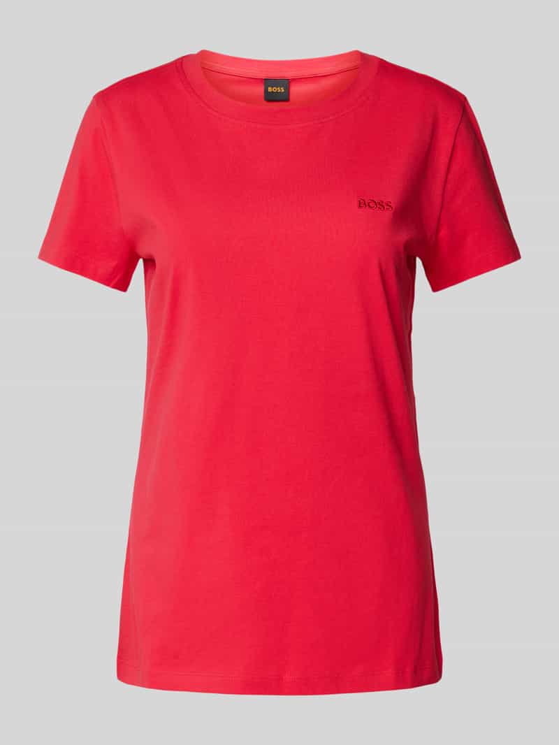 Boss Orange T-shirt met labelstitching model 'Esogo'