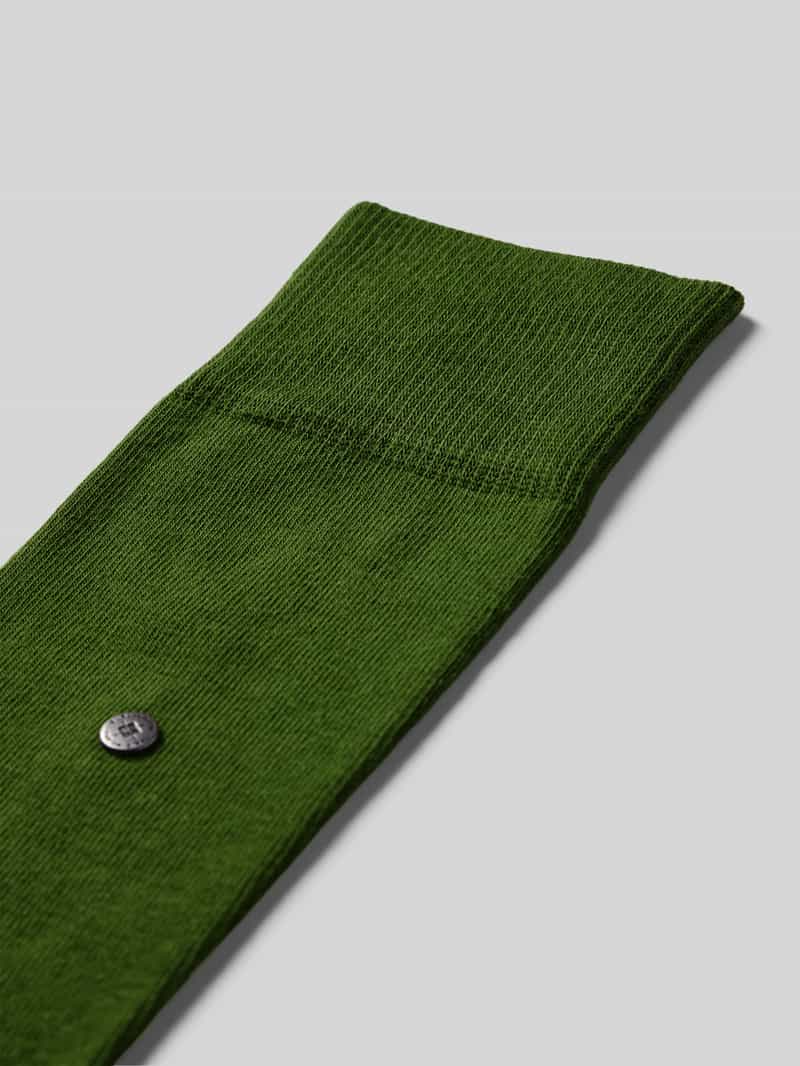 Burlington Sokken met labeldetails