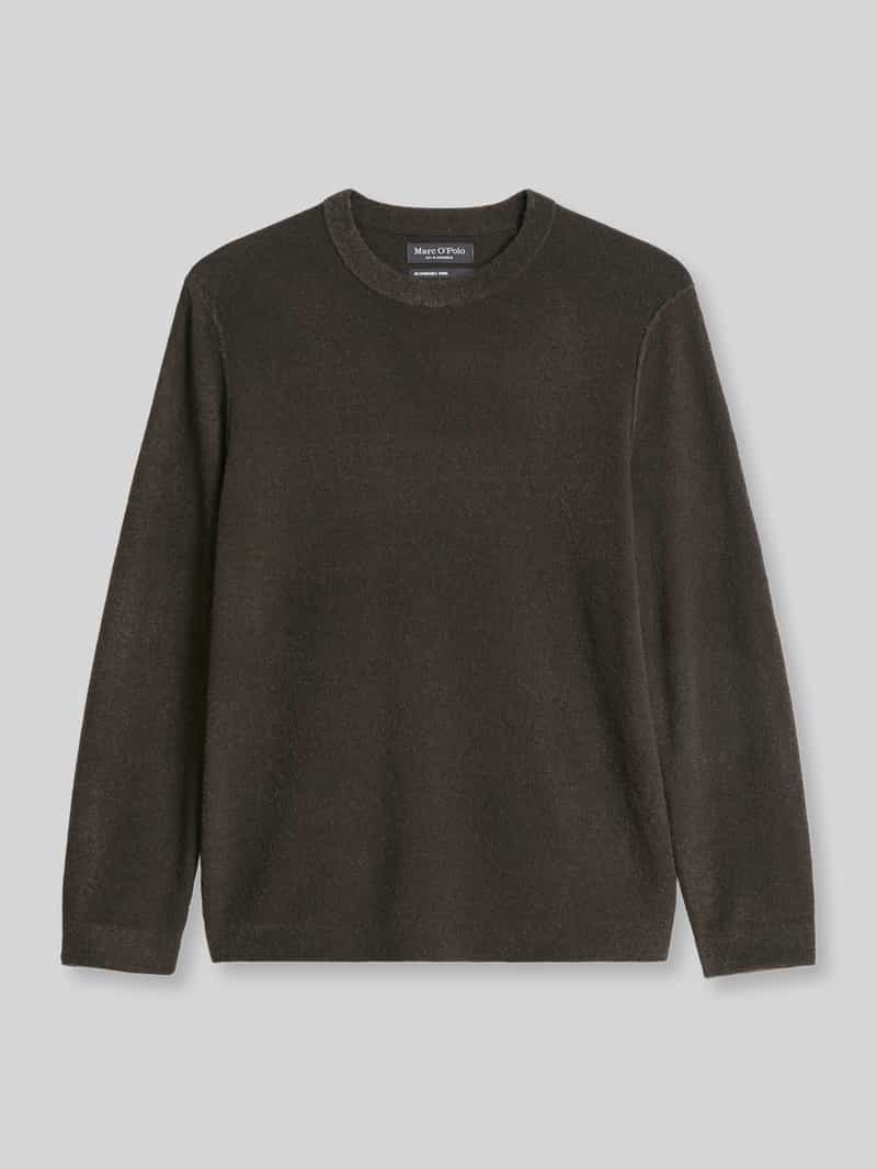 Marc O'Polo Pullover van katoenmix met een zachte structuurlook