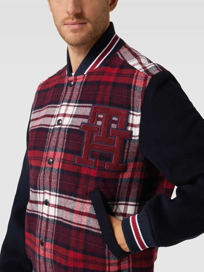 Tommy Hilfiger Bomberjack met tartanruit