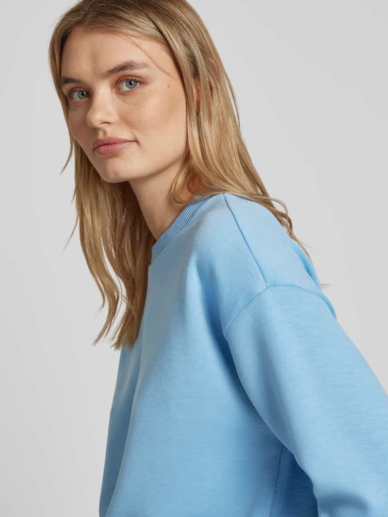 Vila Sweatshirt met ribboorden model 'SANDY'